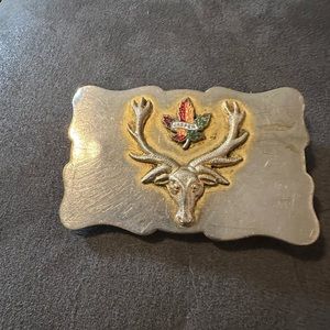 Vintage Jasper National Park Belt Buckle